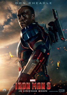 Don Cheadle as James Rhodes/Iron Patriot in "Iron Man 3."
