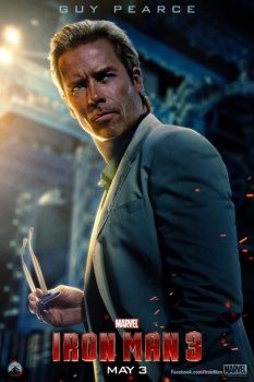 Guy Pearce as Aldrich Killian in "Iron Man 3."