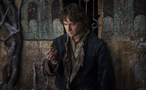Mark Pokorny/Warner Bros. Pictures Martin Freeman as Bilbo Baggins in "The Hobbit: The Battle of Five Armies."