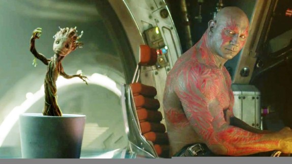 Baby Groot with Drax